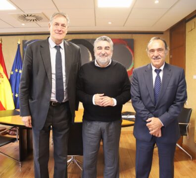 Presidente del Consejo Superior de Deportes José Manuel Rodríguez Uribes junto a José Mª Celorrio