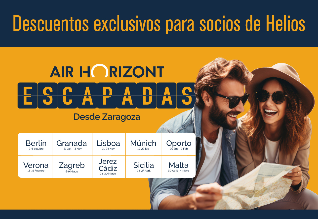 Air Horizont descuentos para CN Helios