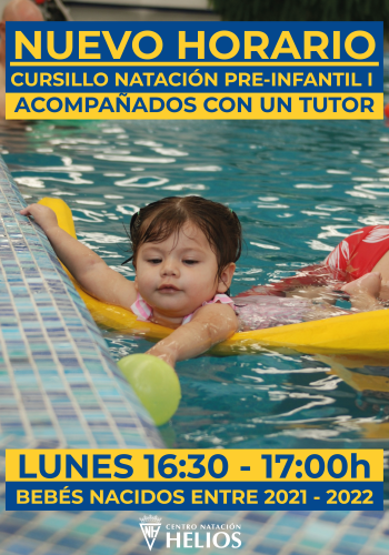 Horario nuevo natacion pre-infantil